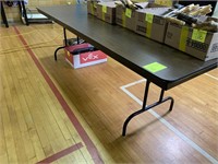 8 foot folding table - good condition