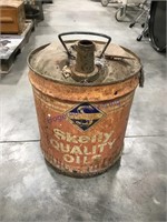 Skelly Quality Oils 5-gallon can