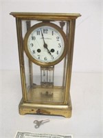 Vintage Goodrich & Potter Co. Mantle Clock w/