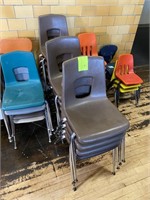 many student chairs