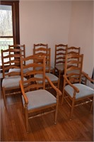 CHAIRS BASSETT EXCELLENT STURDY CHAIRS CLEAN