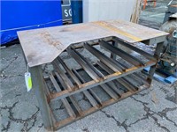 heavy duty steel table