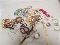 Jewelry Lot - Watches, Necklaces - Wisconsin