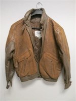 Vintage Berman's Leather Jacket - Size Large