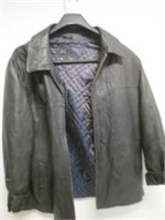M Leather Jacket Coat Size XL