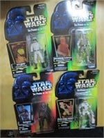 4 Kenner Star Wars Action Figures NIP