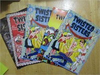 Lot of 1990s Twisted Sisters & Cages Comic