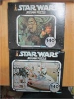 Sealed Vintage 1970s Star Wars Jigsaw Puzzles