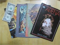 Lot of Oversized 1990s Comic Books - Arena,