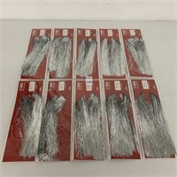 10 PC HOLIDAYTIME TINSEL ICICLES 18''
