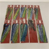 ASSORTED HOLIDAYTIME TINSEL ICICLES 18''