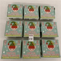 9 PC CHRISTMAS STICKER ROLL (3 METERS)