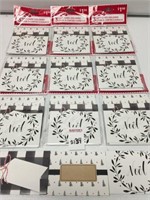 10PC HOLIDAYTIME GIFT CARD HOLDERS