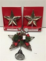 ASSORTED CHRISTMAS TREE TOPPERS