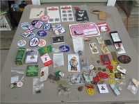 Large Lot of Misc Military Pins, Medals & Smalls