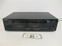 Sony TC-WR465 Dual Cassette Deck - Working
