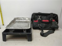 paint trays and jobmate tool bag