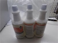 Three Bottles of Bowl Cleaner 23% hydrochloric