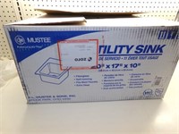 MUSTEE Utility Sink  20 x 17 x 10