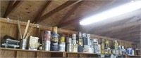 Lot Of Paints, Stains And More