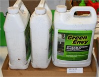 3 FULL GALLONS GREEN ENVY DRIVEWAY CLEANER