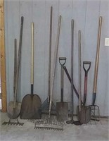 11x  Assorted Yard Tools