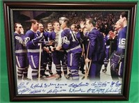 1967 Toronto maple leafs Stanley cup framed