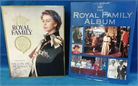 Two hard cover Royal family books