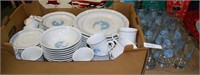 APPROX. 57 PCS. GOOSE THEMED DISHES