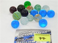 Variety of Marbles