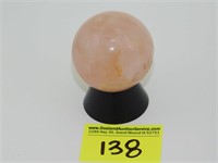 Pink Agate Marble, 1.5"