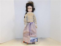 Antique Doll 19 in chew
