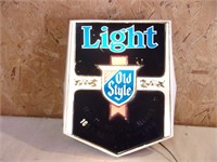 Vintage Old Style Lighted Motion Sign