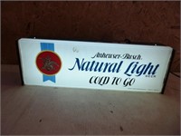 Vintage Natural Light Sign