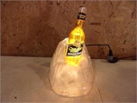 Miller Genuine Draft Lighted Bottle Display
