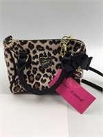 Betsey Johnson Petite Animal Print Handbag NWT