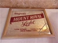 Mount Royal Whisky Mirror