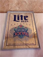 Lite Beer / Superbowl XXVII MIrror