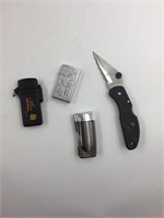 Assorted Lighter and Pocket Knife