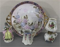 Vintage Porcelain Decor Items -Figurine, Lamp, etc