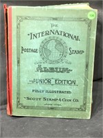 International Postage Stamp Album - Started In