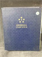 Vintage General Stamp Album - Partially Complete