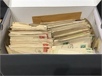 Lot of Antique Postmarked Envelopes - Mostly