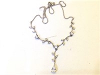 Sterling Silver Necklace with Branch design and