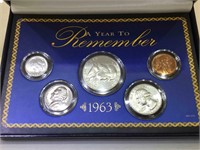 1963 Date Set in box with info - A Year To
