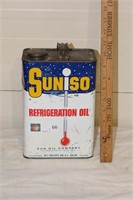 Sunisco Refridgeration Oil Tin