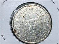 Germany- 1935  S.S Cathedral coin