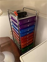ROLLING LATERAL FILE CART