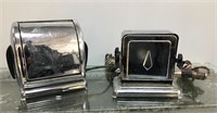 Vintage chrome toasters (2)