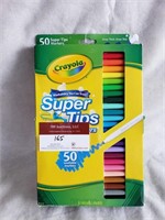 50 Crayola marker box